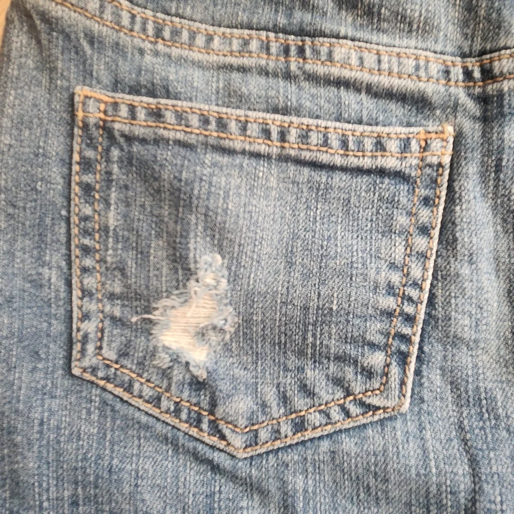 Gap Kids Girls Denim Distressed Skirt